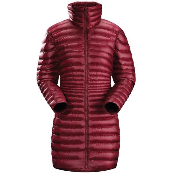 Women's Arc'teryx Yola Maroon Down Jacket. Medium. - Picture 1 of 5